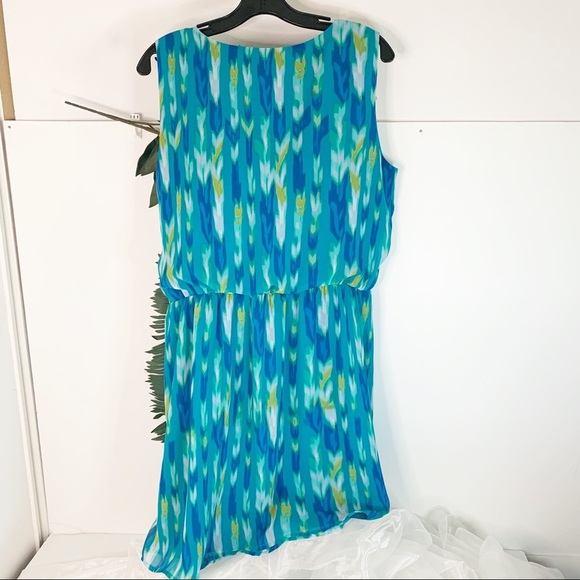A.N.A. Women’s Lined Print Dress! XL - Picture 2 of 5